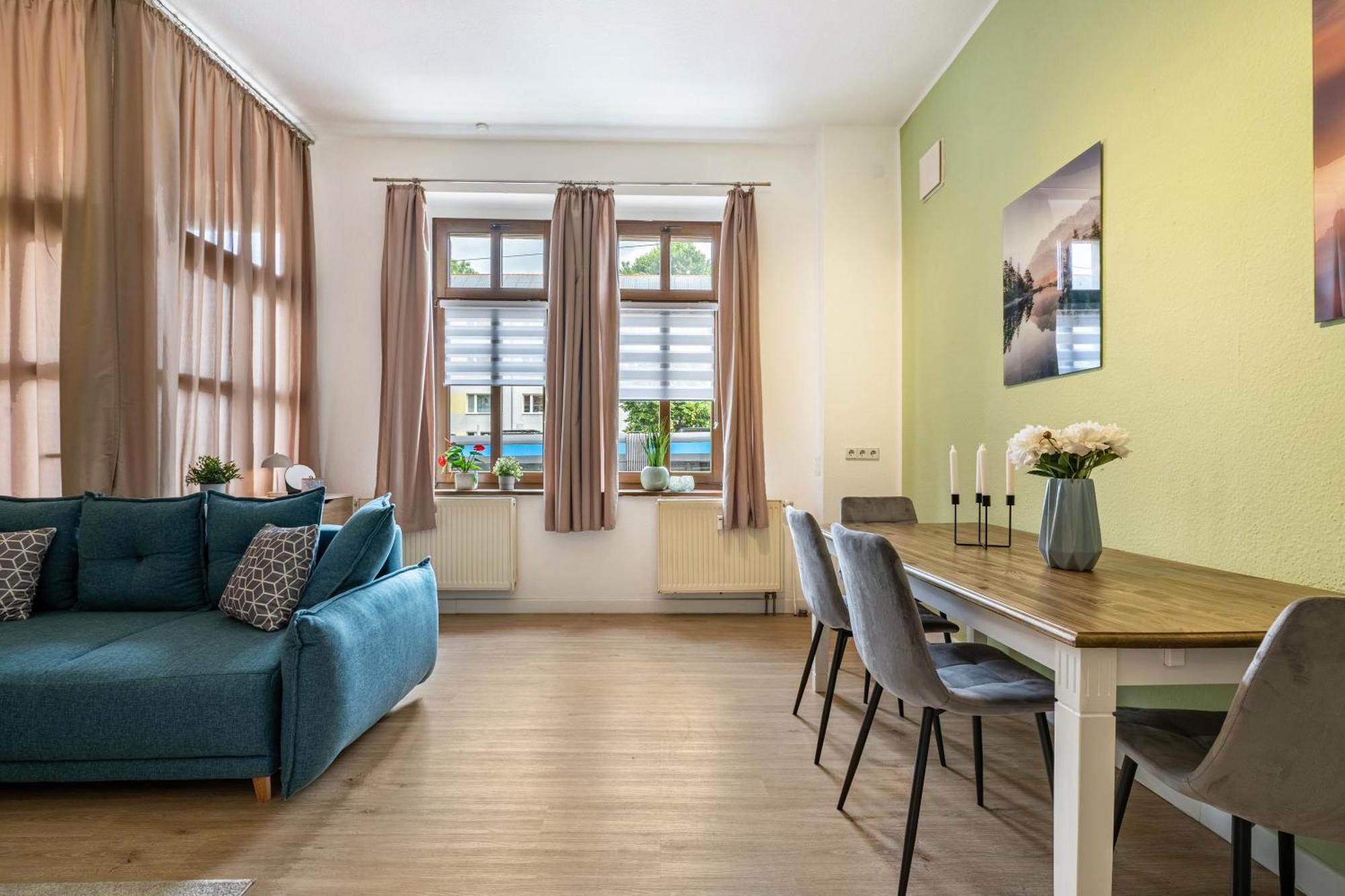 Zentrumsnahe Wohnung In Chemnitz Exterior foto
